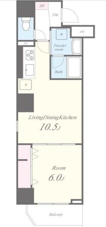 マインシュロス亀戸(MEINSCHLOSS亀戸)の物件間取画像